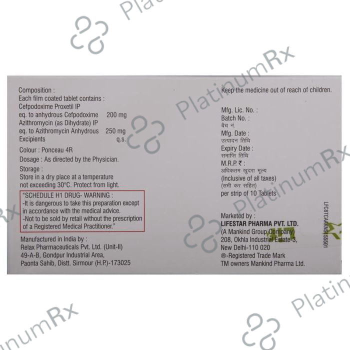 Gudcef AZ Tablet
