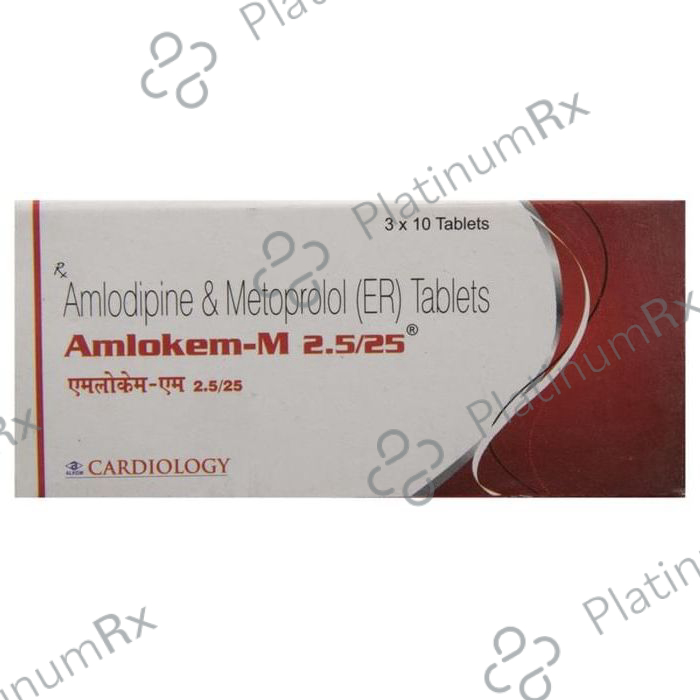 Amlokem M 2.5/25 Tablet