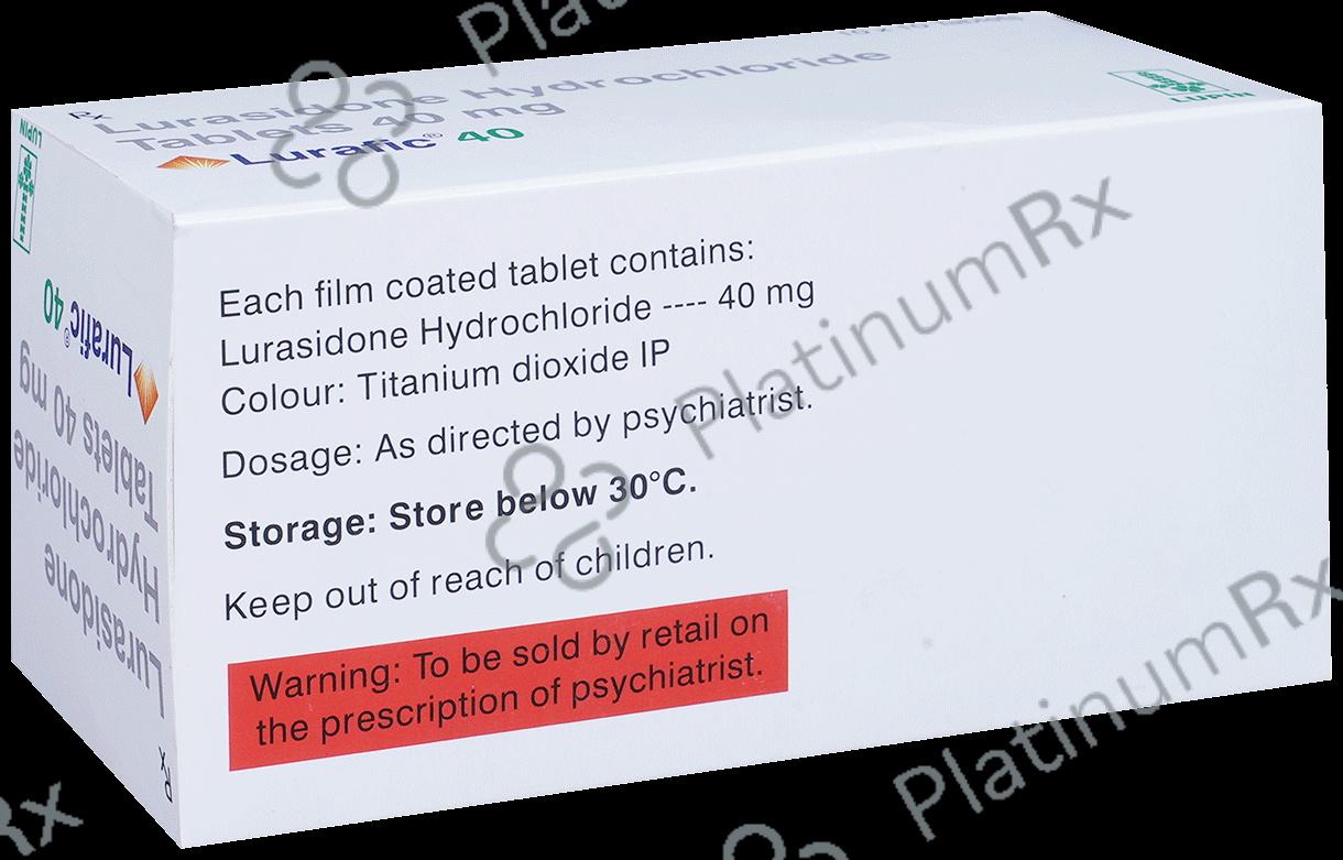 Lurafic 40mg Tablet 10s
