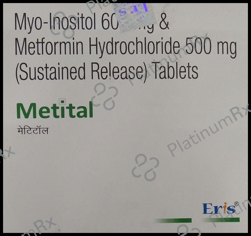 Metital SR 500/600mg Tablet 15s