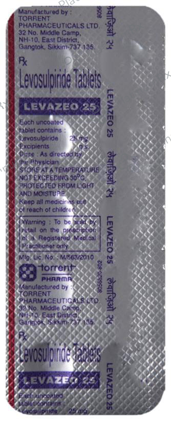 Levazeo 25mg Tablet 10s