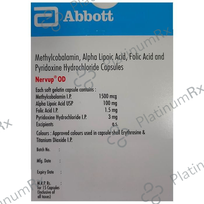 Nervup OD Soft Gelatin Capsule 15s