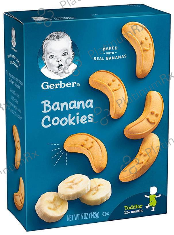 Gerber Banana Cookies Toddler 12+ Months