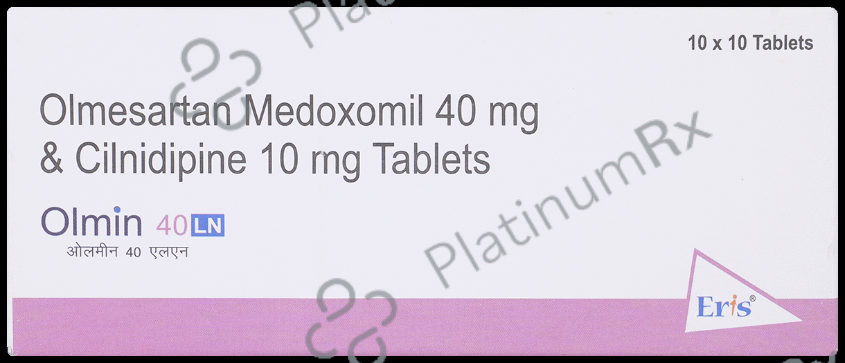 Olmin 40 LN Tablet 10/40mg 10s