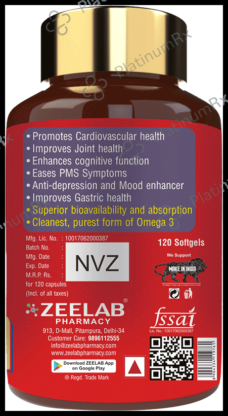 Zee Laboratories Krill Oil Capsule