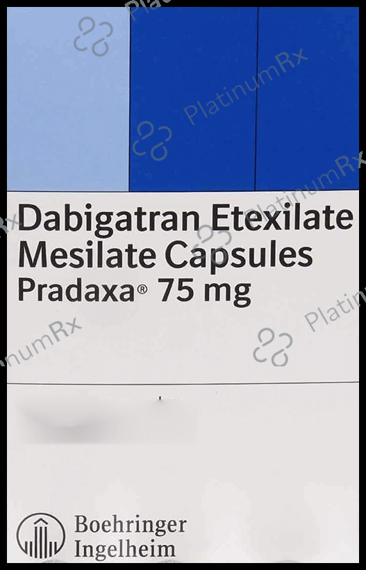 Pradaxa 75mg Capsule 10s