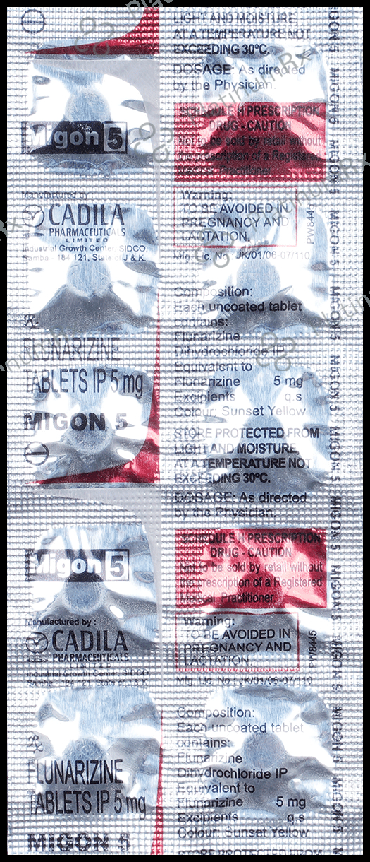 Migon 5mg Tablet 10s
