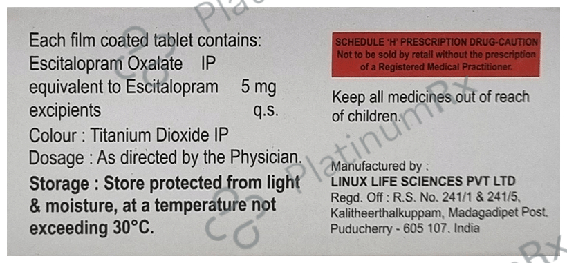 Citalin 5mg Tablet 10s