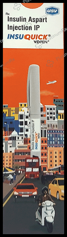 InsuQuick VDPen 100 IU/ml Injection 1ml