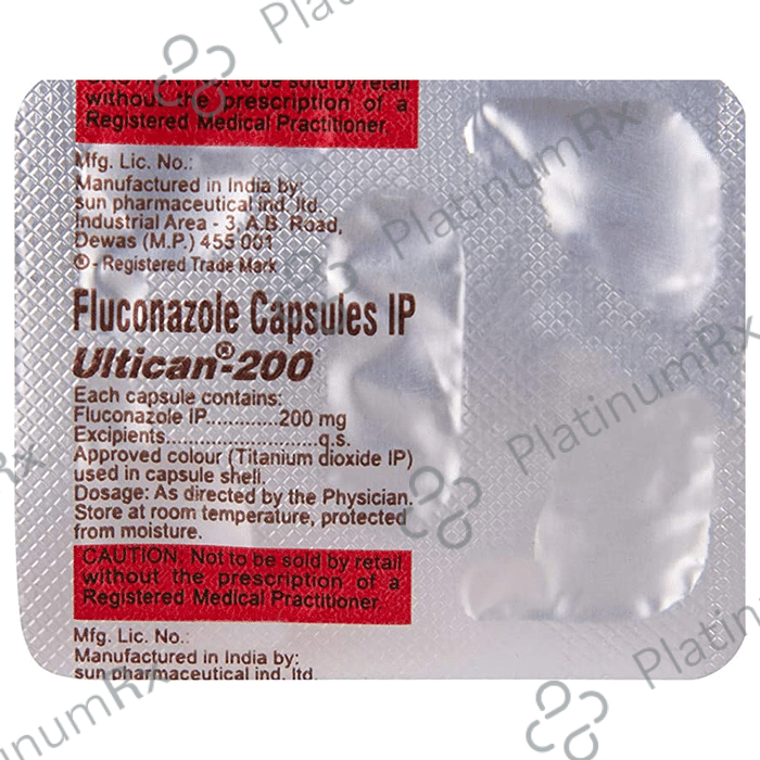 Ultican 200mg Capsule