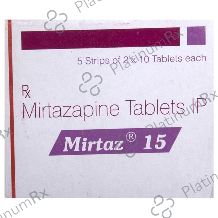 Mirtaz 15 Tablet