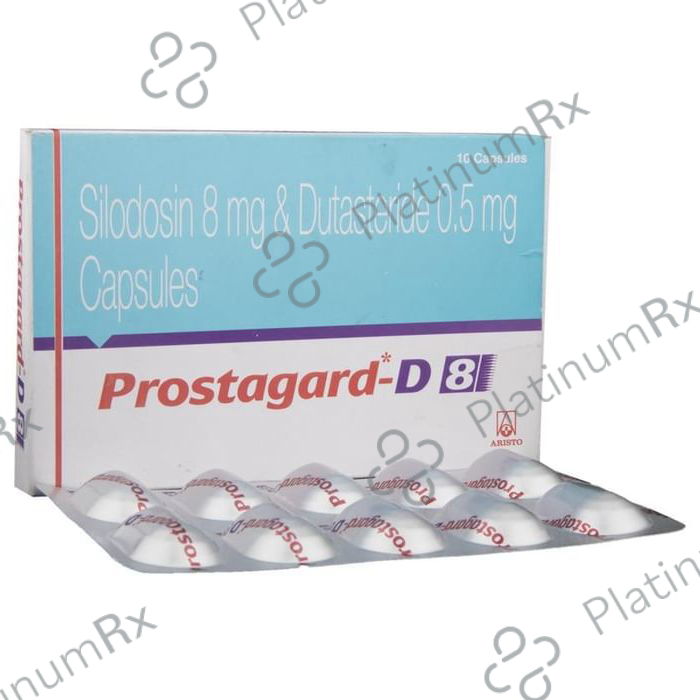Prostagard D 8/0.5mg Capsule 10s