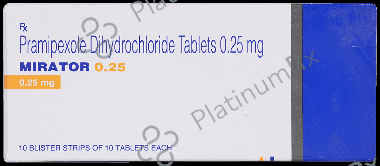 Mirator 0.25 Tablet