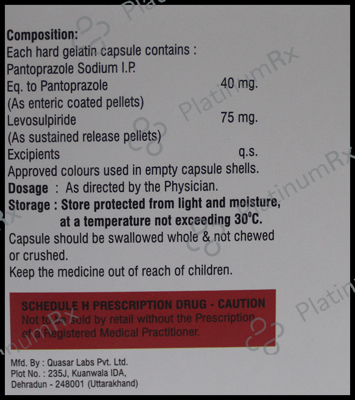 Prazspa-L Capsule SR