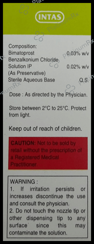 Intaprost Eye Drop
