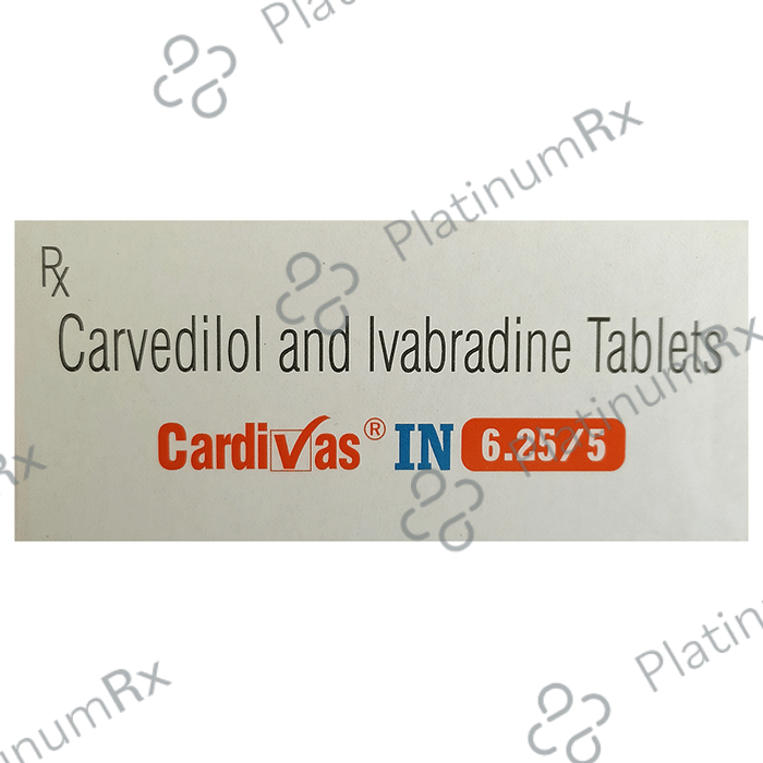 Cardivas IN 6.25/5 Tablet