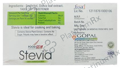 Gopal Lifesciences Stevia Sweet Powder Sachet