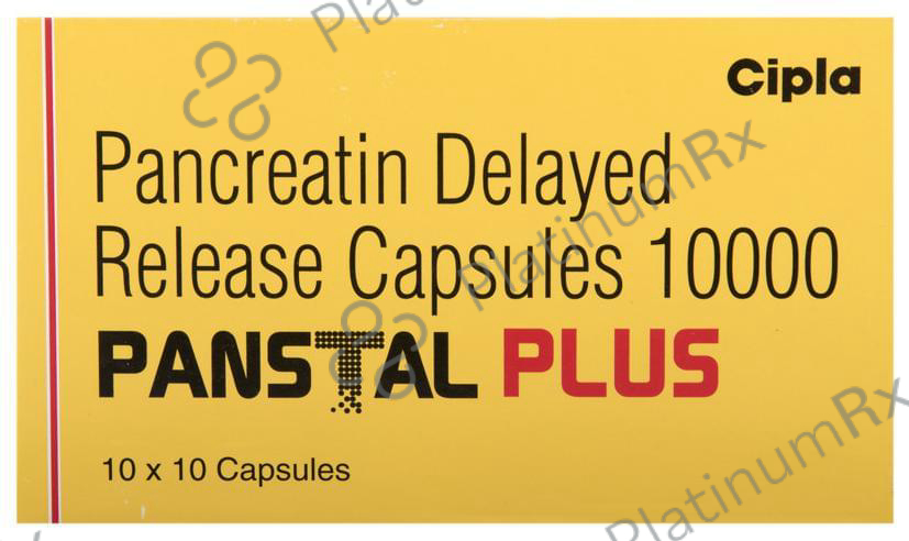 Panstal Plus 10000 Capsule DR