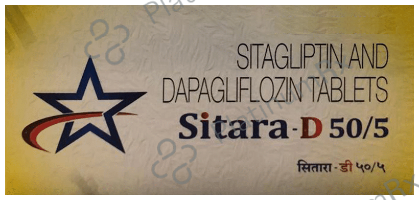 Sitara D 50/5mg Tablet 10s