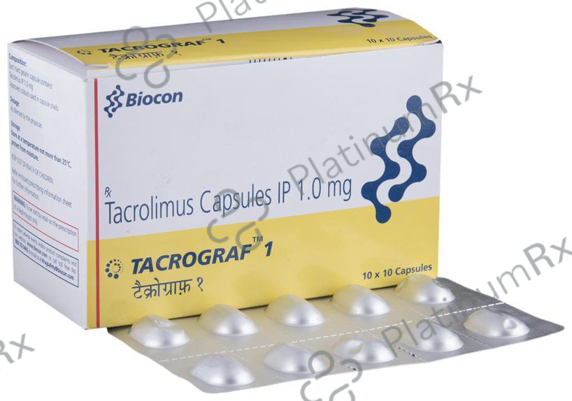 Tacrograf 1mg Capsule 10s