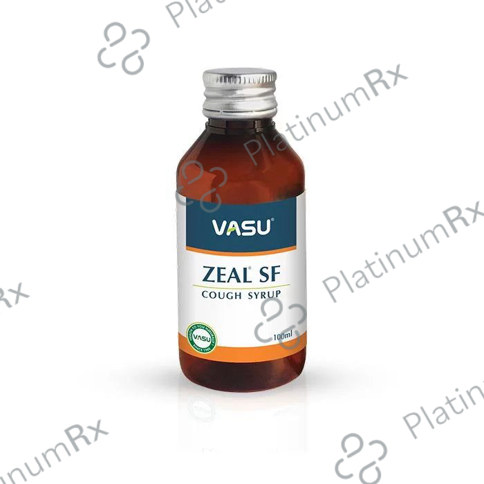 Vasu Zeal SF Cough Syrup 100ml