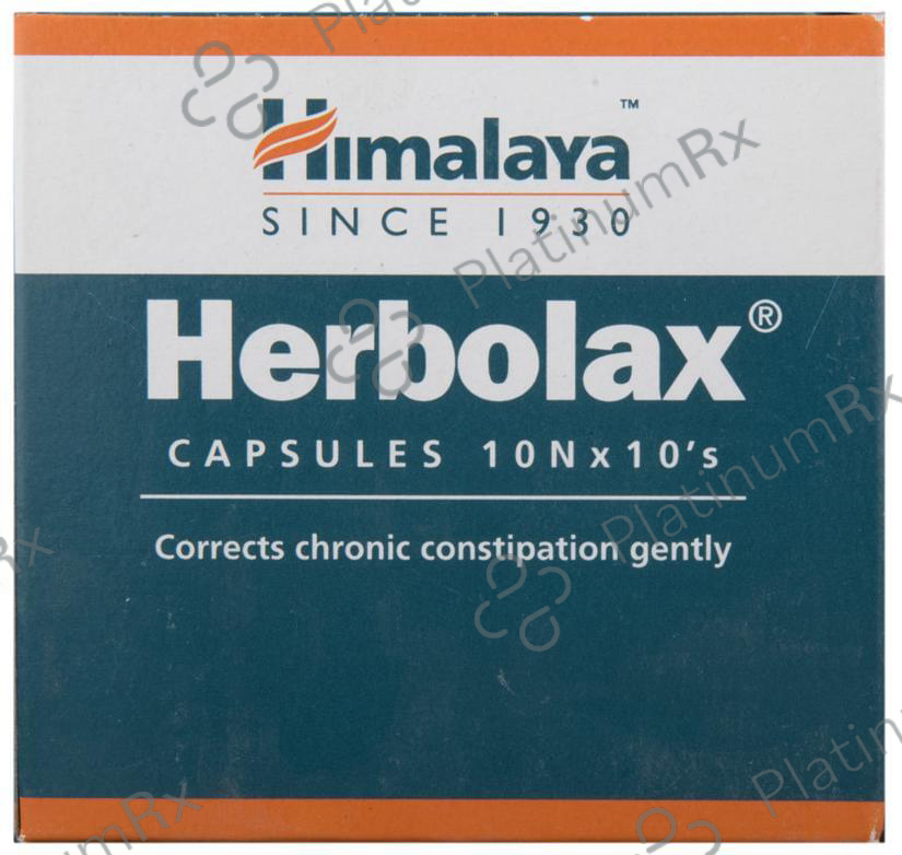 Himalaya Herbolax Capsule 10s