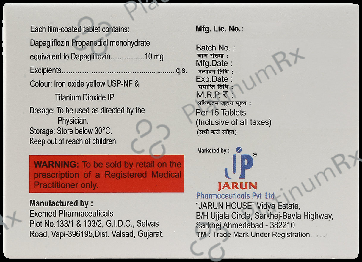 Jodapa 10mg Tablet 15s