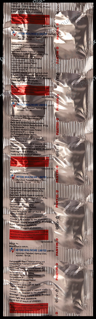 Pantin D 30/40mg Capsule PR 10s
