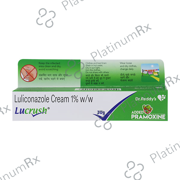 Lucrush 1% Cream 30gm