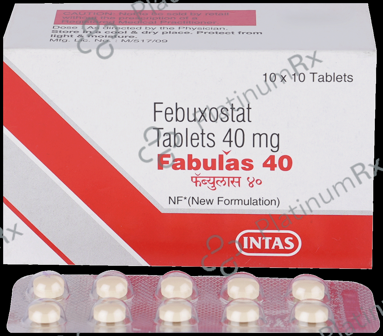 Fabulas 40mg Tablet 10s