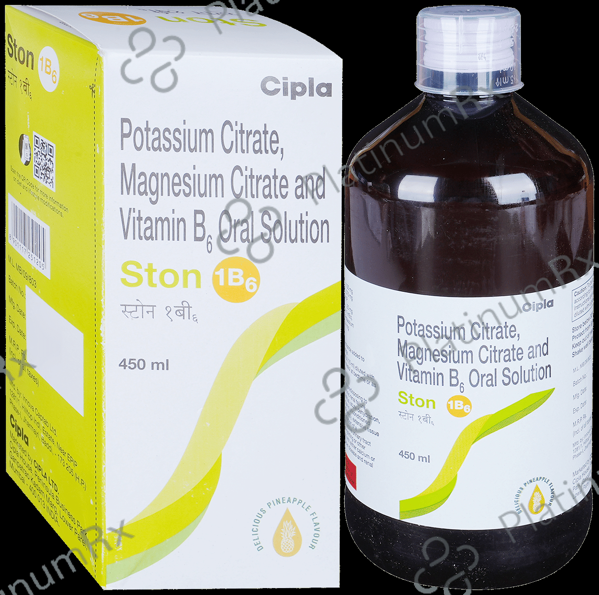 Ston 1B6 Oral Solution Delicious Pineapple 450 Oral Solution
