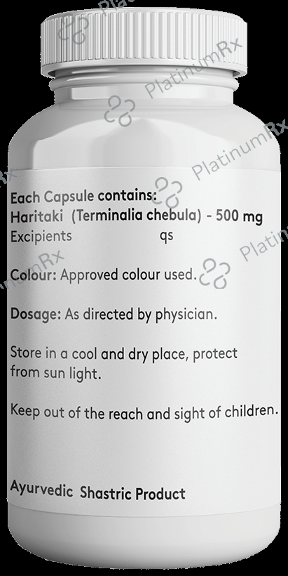 Giosun Haritaki 500mg Veg Capsule
