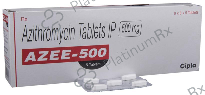 Azee 500mg Tablet 5s
