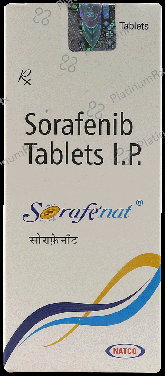 Sorafenat 200mg Tablet