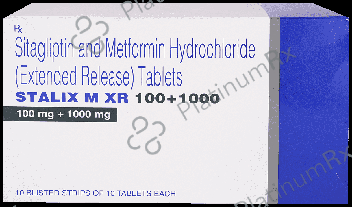 Stalix M XR 100/1000mg Tablet 10s
