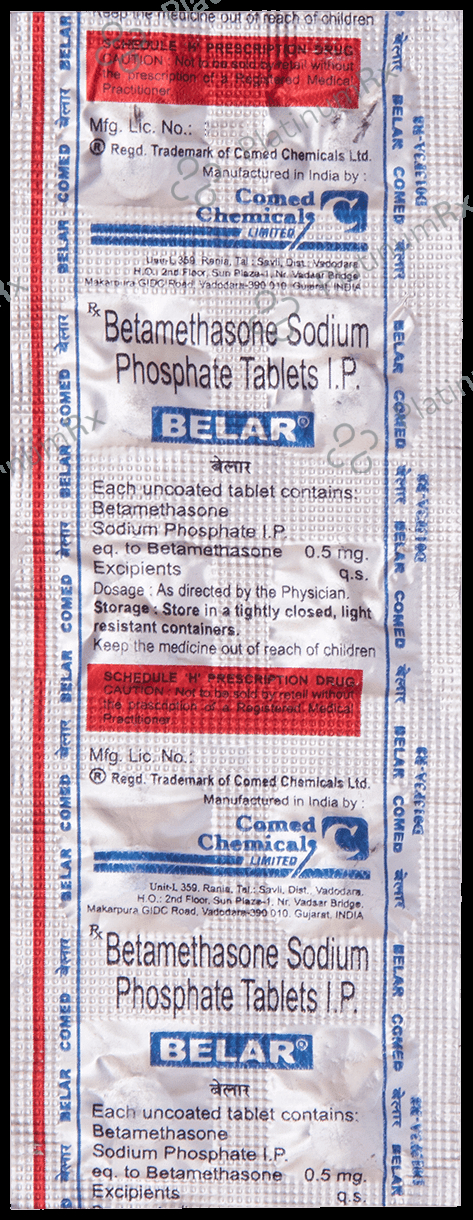 Belar 0.5mg Tablet