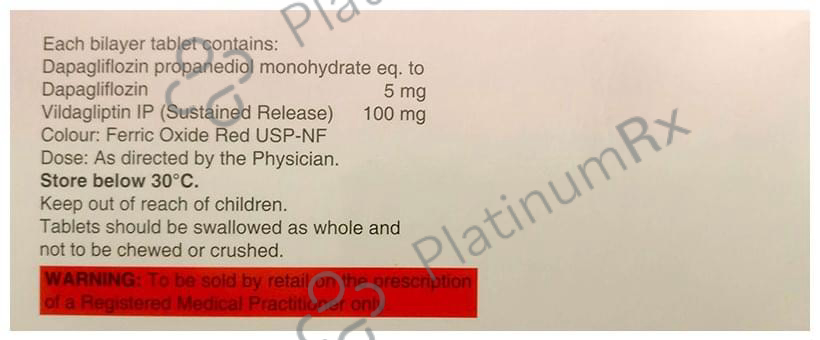 GlyDuo 5/100 Tablet SR