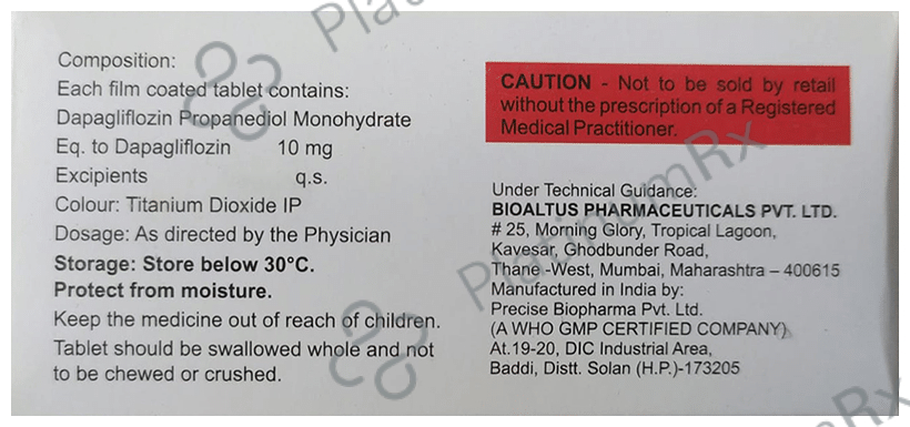Daplogin 10 Tablet