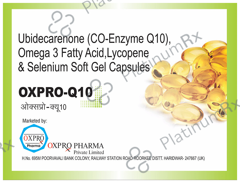 Oxpro-Q10 Softgel Capsule