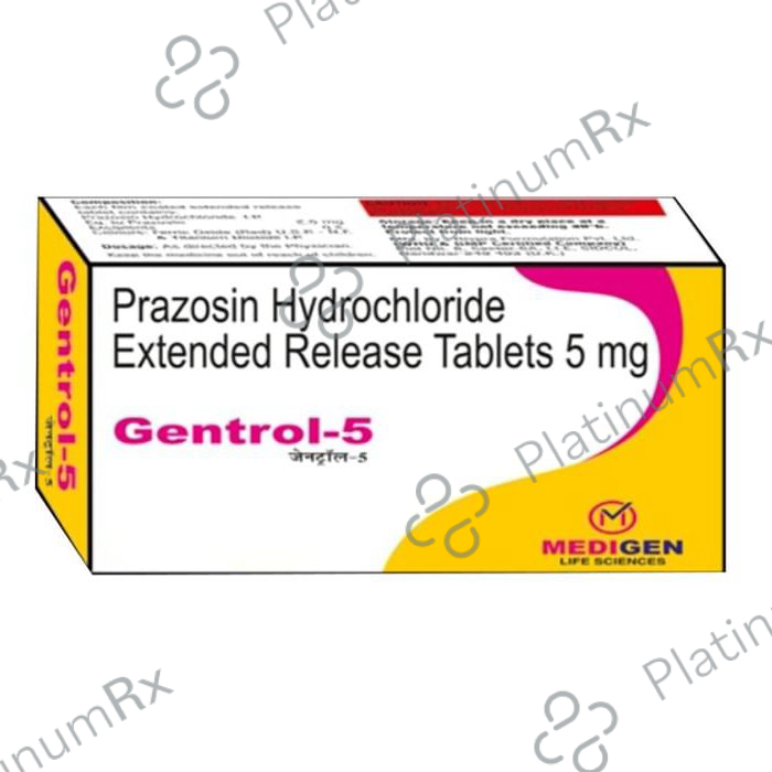 Gentrol 5 Tablet ER
