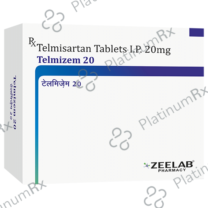 Telmizem 20 Tablet