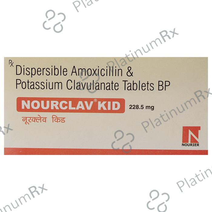 Nourclav Kid 228.5mg Tablet DT