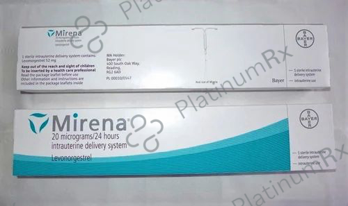 Mirena Intrauterine Delivery System 52mg 1s