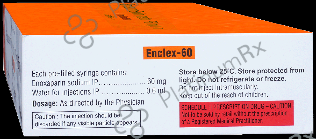 Enclex 60mg Injection 1s