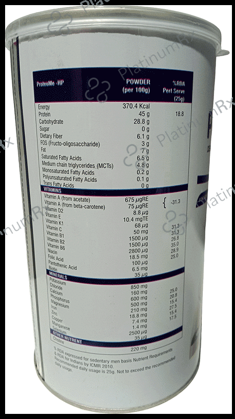 Proteome HP Powder Vanilla
