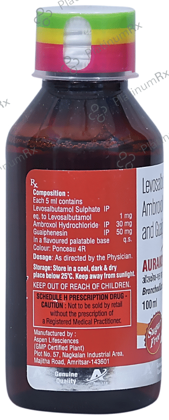Aurakof-LS Syrup Sugar Free
