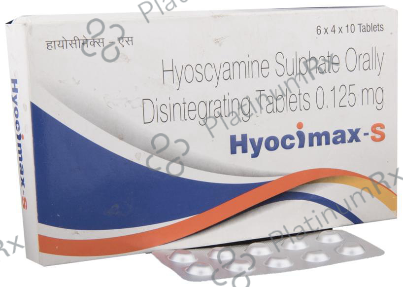 Hyocimax S 0.125mg Disintegrating strip 10s