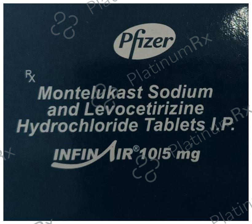 Infinair 10/5mg Tablet 10s