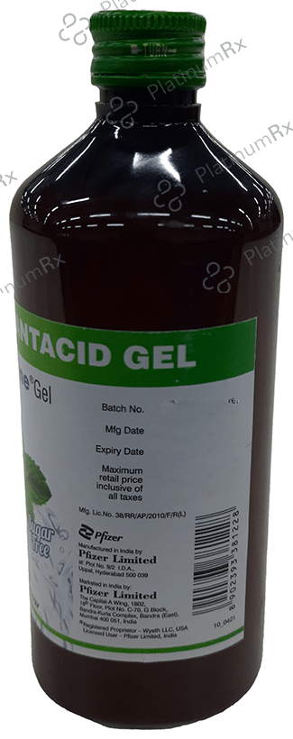 Mucaine Gel Mint Sugar Free Otal Suspension 400ml