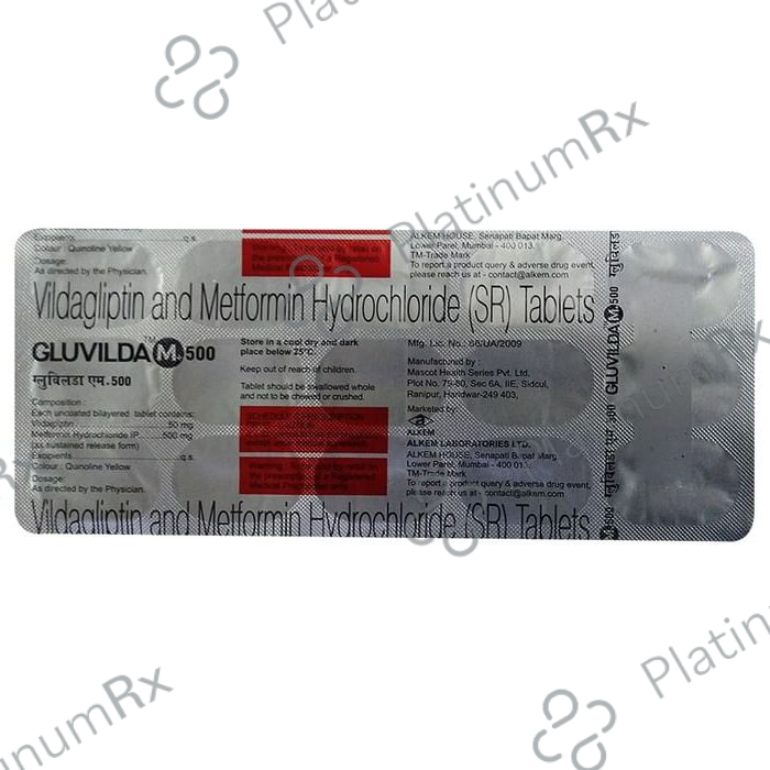 Gluvilda M 50/500mg Tablet SR 15s